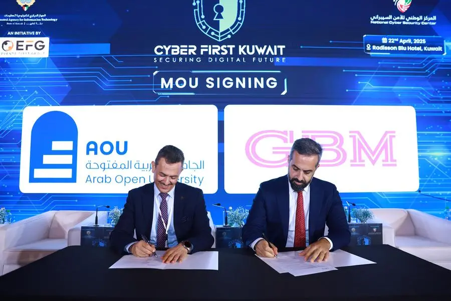 Arab Open University and GBM Forge Form Cybersecurity Alliance in Kuwait