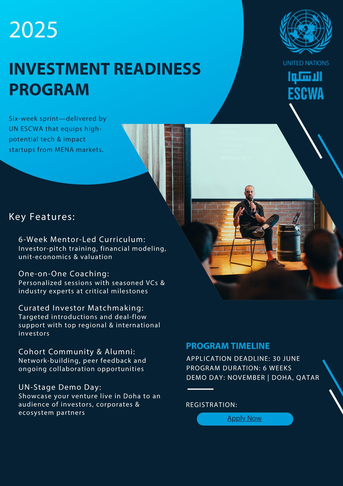 UN ESCWA Launches 2025 Investment Readiness Programme for MENA Startups