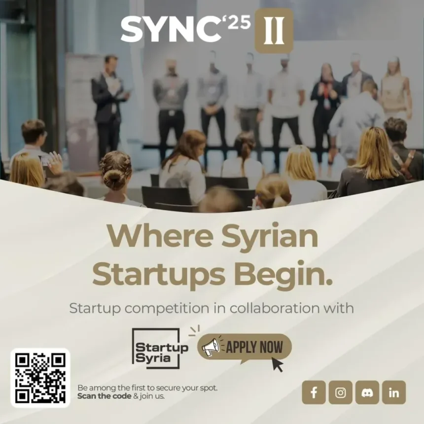Syria’s SYNC Startup Competition Opens Applications with GITEX Dubai Prize