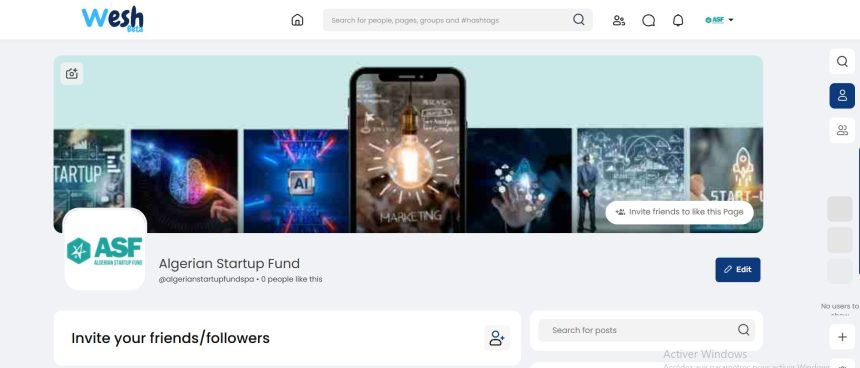 Algerian Startup CONNECTYA Launched WeshDZ Social Network with Backing from ASF