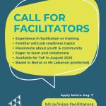 Lebanon’s INJAZ Seeks Facilitators for Nationwide Youth Employability Program