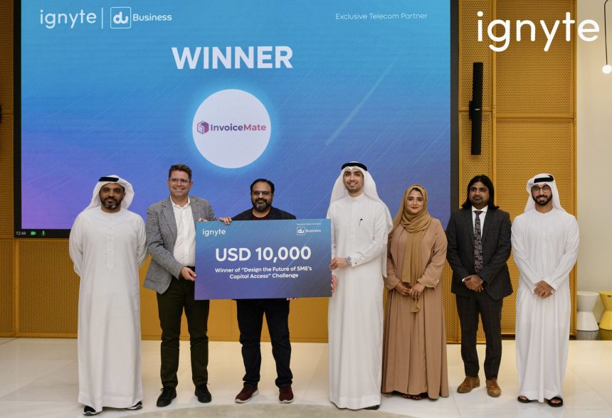 InvoiceMate Wins Ignyte x du Business Challenge for SME Capital Access