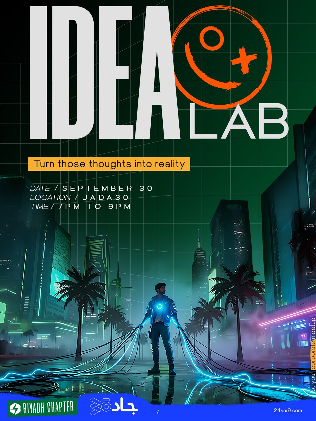 Pitch Your Startup Idea At The 24SIX9 Idea Lab In Riyadh