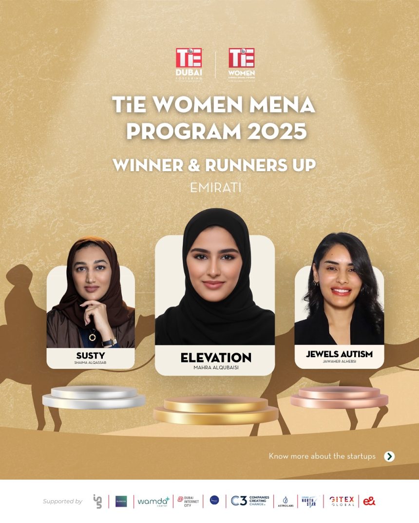 TiE Women MENA Program Announces Emirati Track Winners For 2025