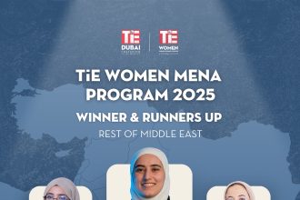 TiE Women MENA Program Announces Winners Of Its Middle East Track