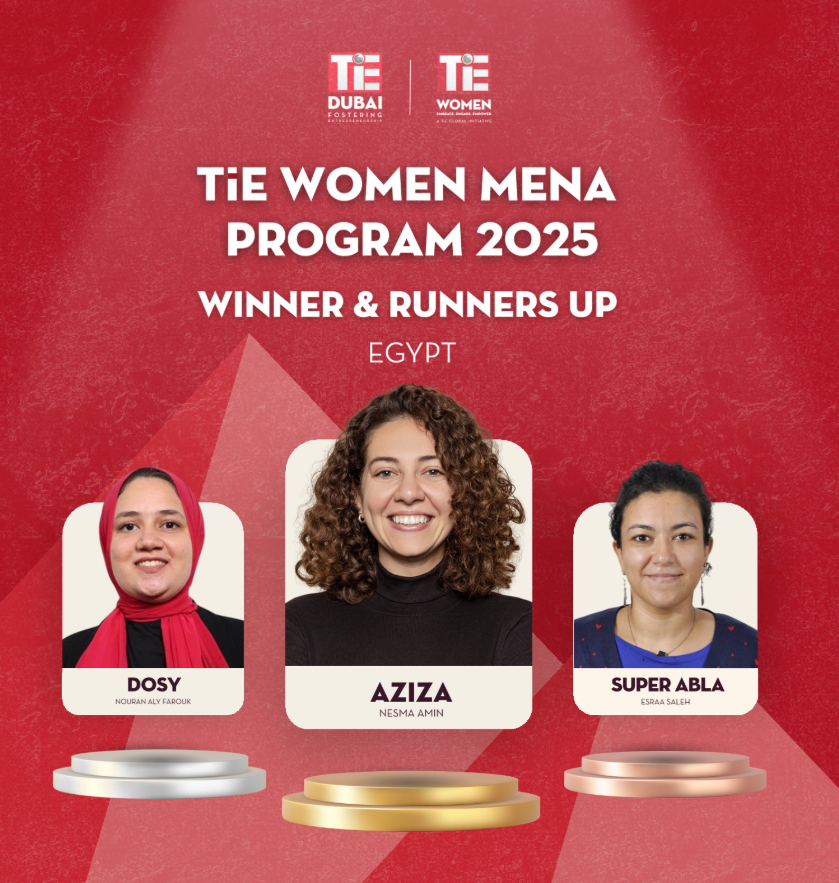 Aziza, Dosy Bikes And Super Abla Named Winners Of TiE Women MENA Program in Egypt