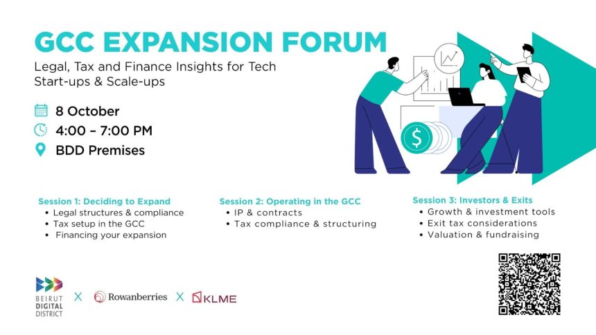 Beirut Digital District To Host GCC Expansion Forum For Tech Startups This October