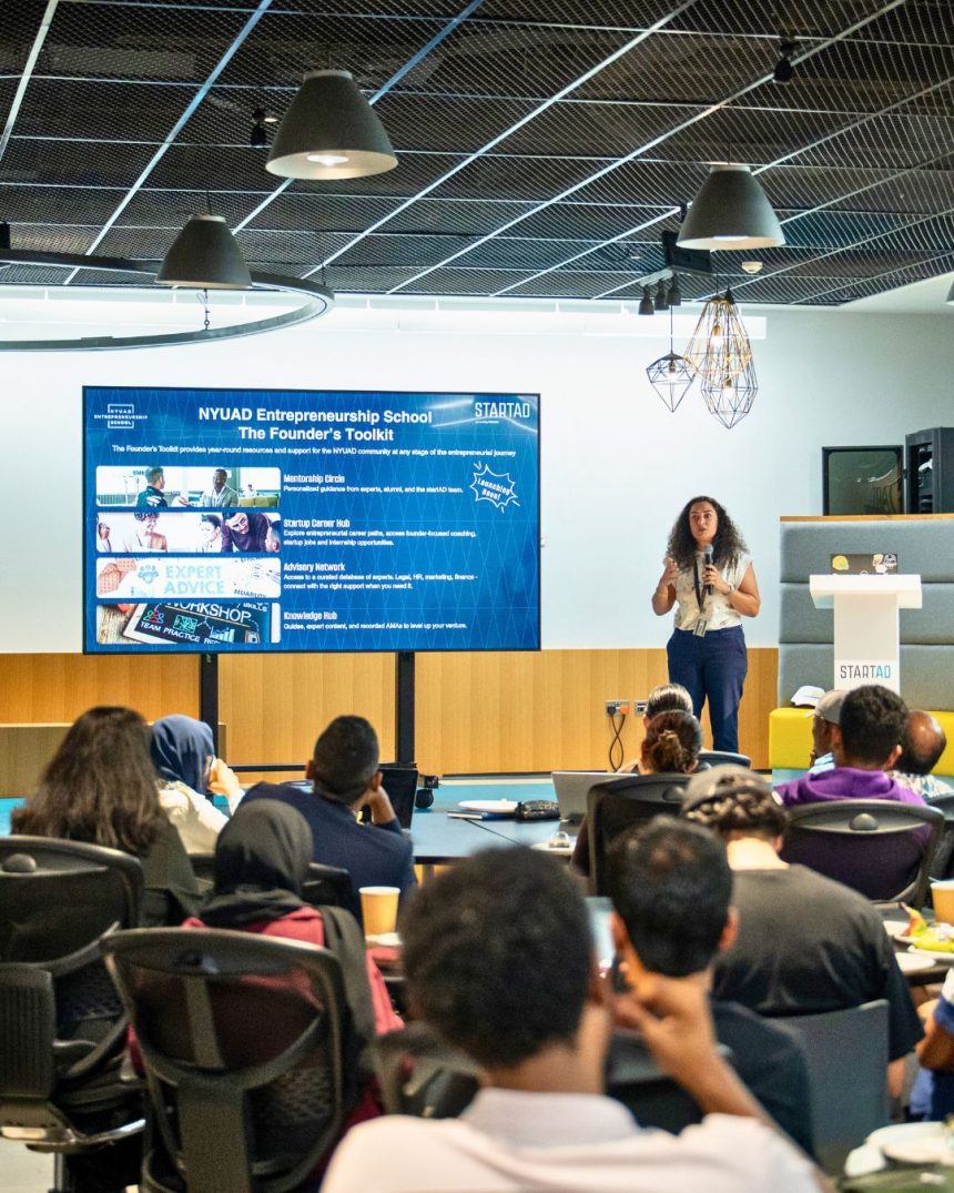 NYUAD Entrepreneurship School Kicks Off Transformative Year For Student Innovators
