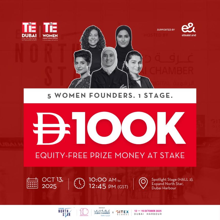 TiE Dubai And e& Announce AED 100K Prize For Women-Led Startups