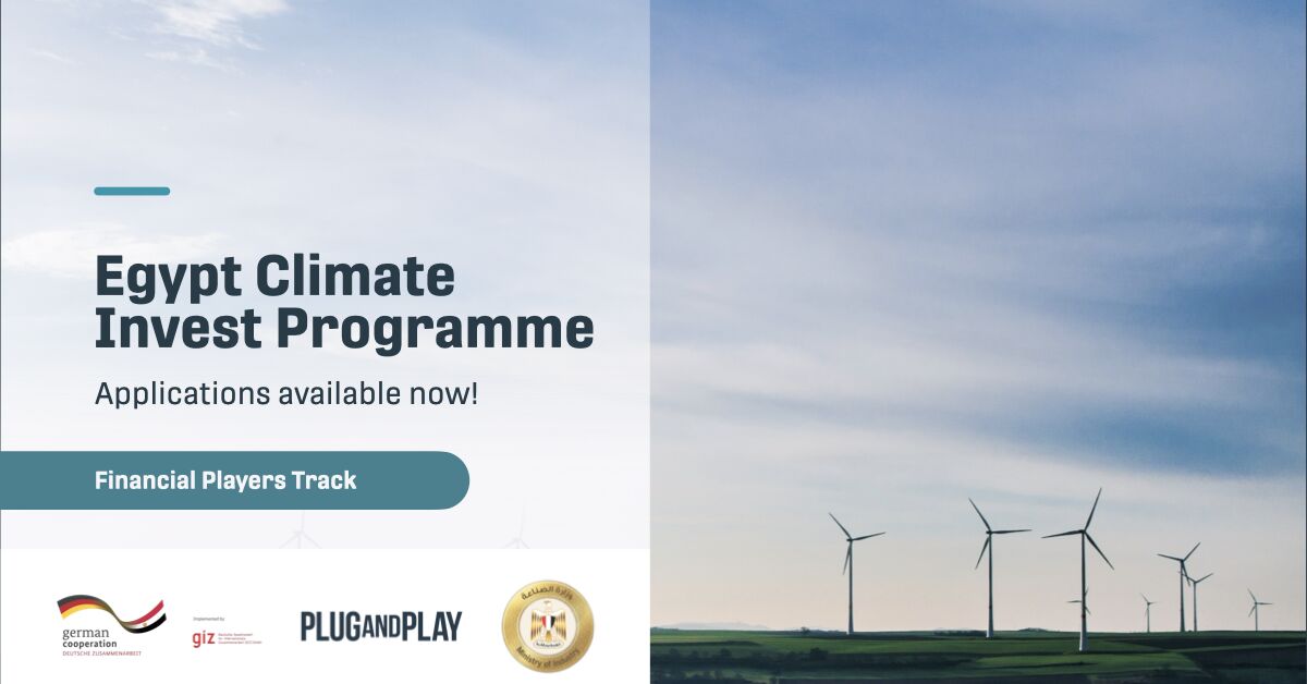 Egyptian Climate Tech Startups Invited To Join The Egypt Climate Invest Programme
