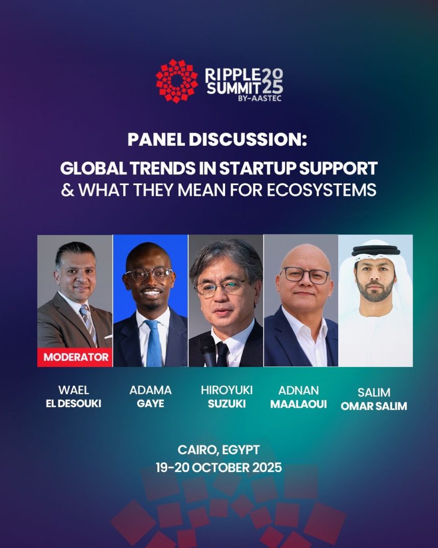 Ripple Summit 2025 Kicks Off Tomorrow In Cairo To Connect Global Entrepreneurship Enablers