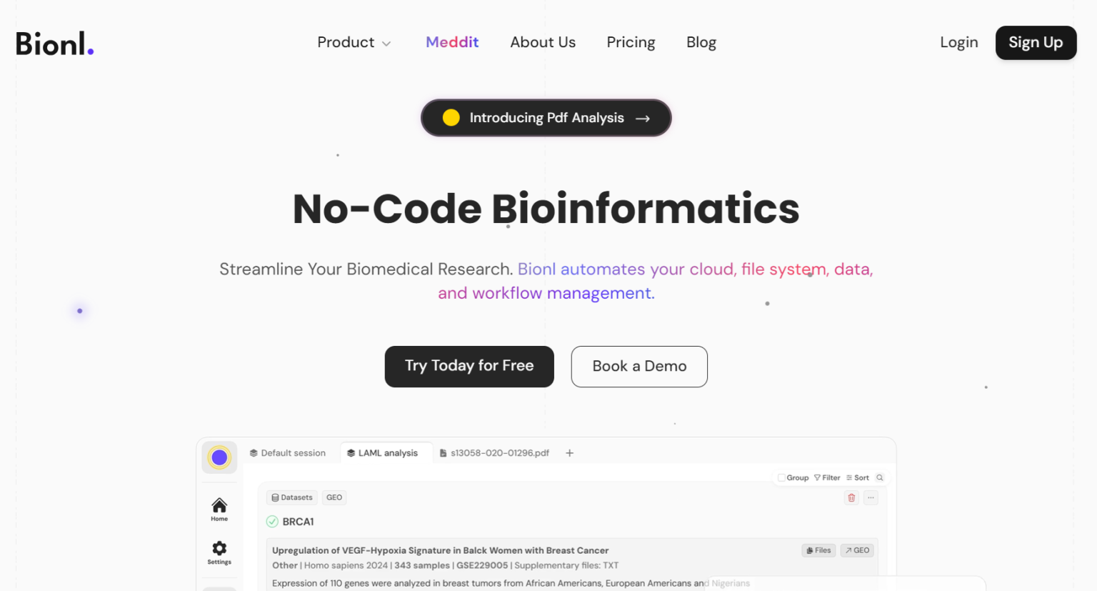 Alchemist Doha Invests In AI-Powered Bioinformatics Platform Bionl.ai