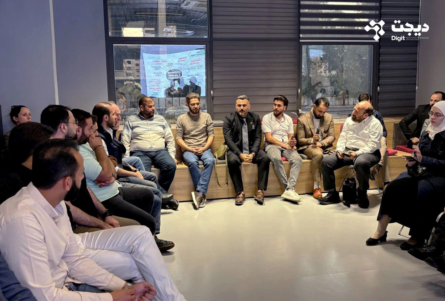 DIGIT Innovation Hub Fosters Dialogue on Entrepreneurship Amidst National Challenges in Syria