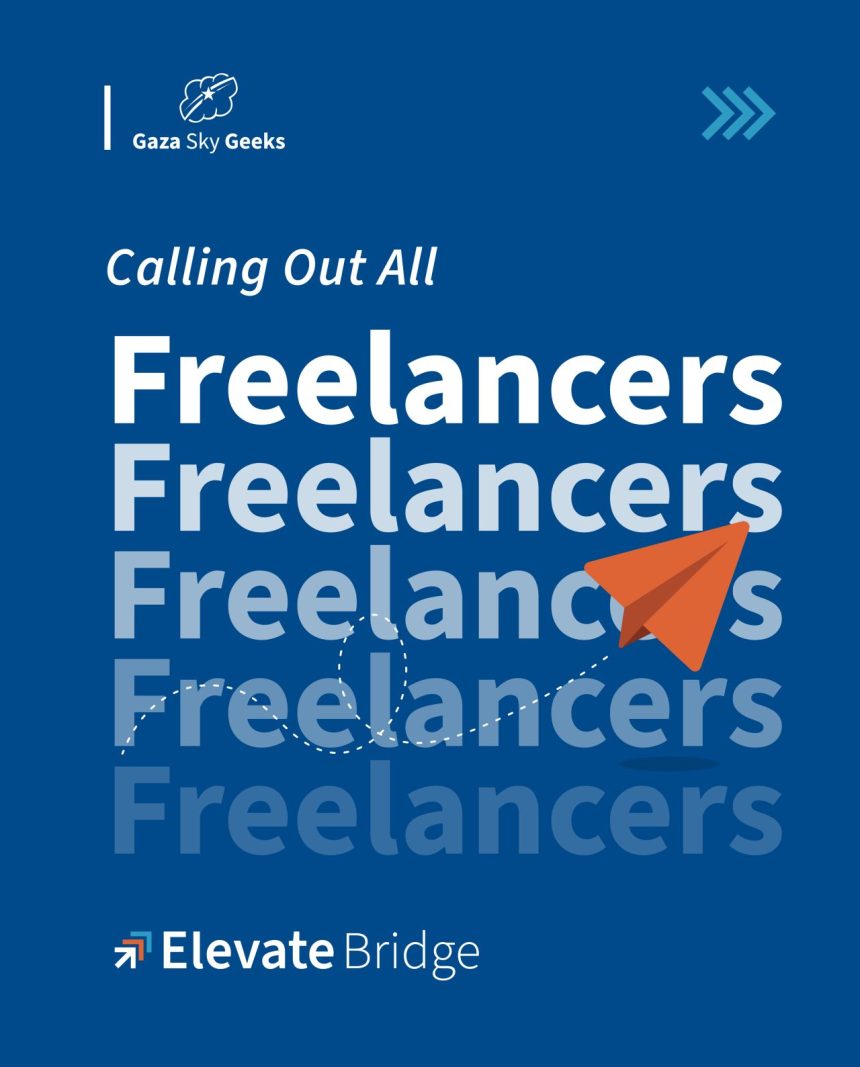 Gaza Sky Geeks Invites Palestinian Freelancers To Its ElevateBridge Program