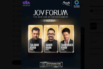 Joy Forum 2025 To Convene Global Entertainment Leaders In Riyadh This October