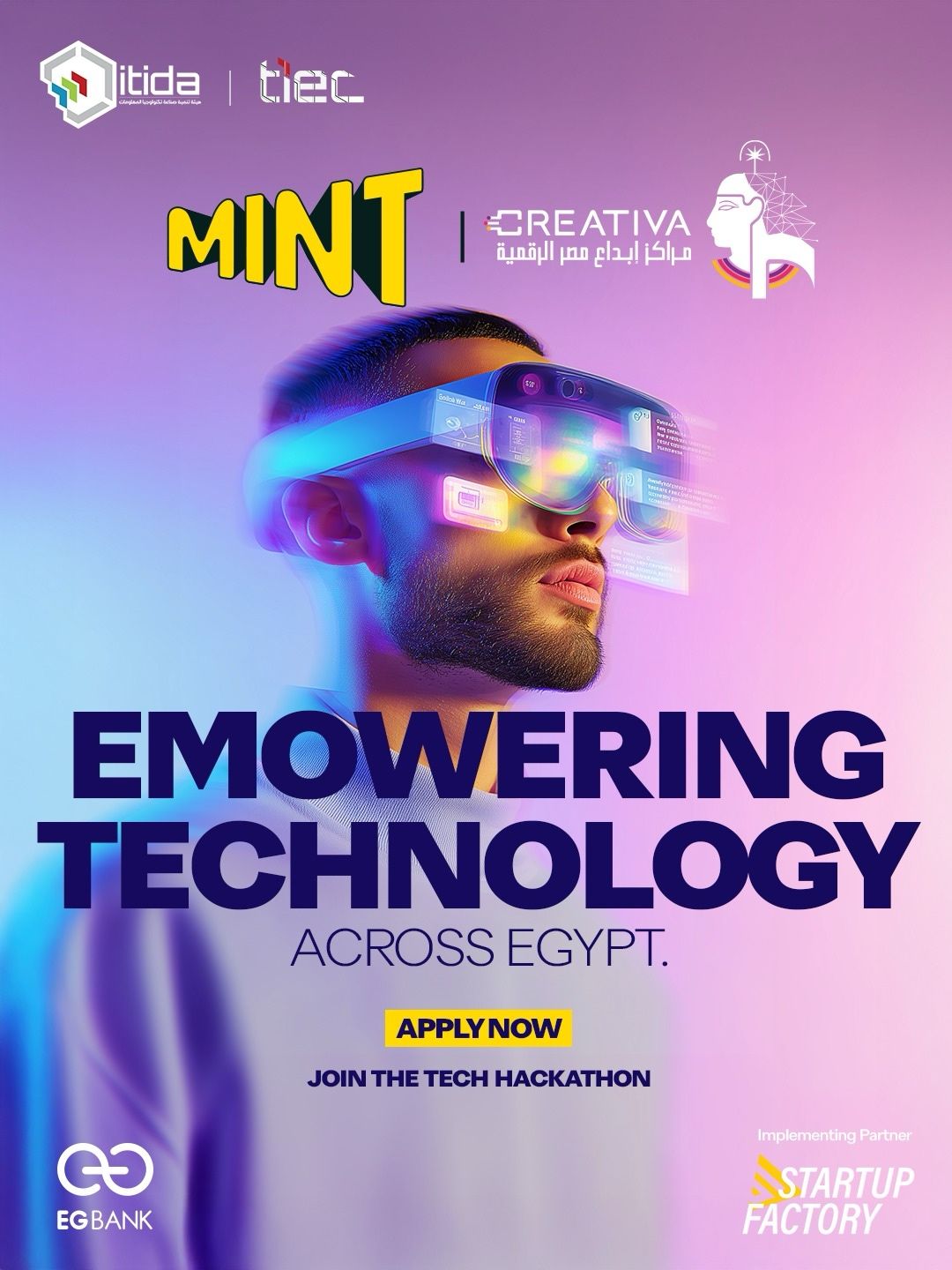 Egyptian Tech Innovators Invited To Join The MINT x CREATIVA Hackathon