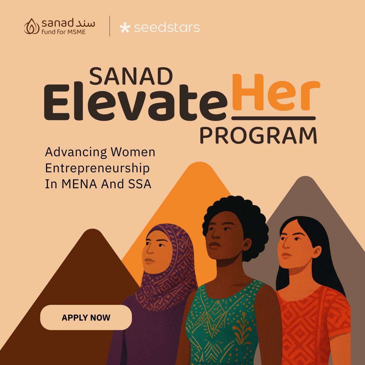Apply Now for the SANAD ElevateHer Program by Seedstars and SANAD