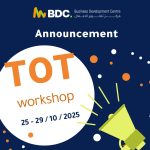 BDC Jordan Invites Experts To A Training Of Trainers (TOT) Workshop