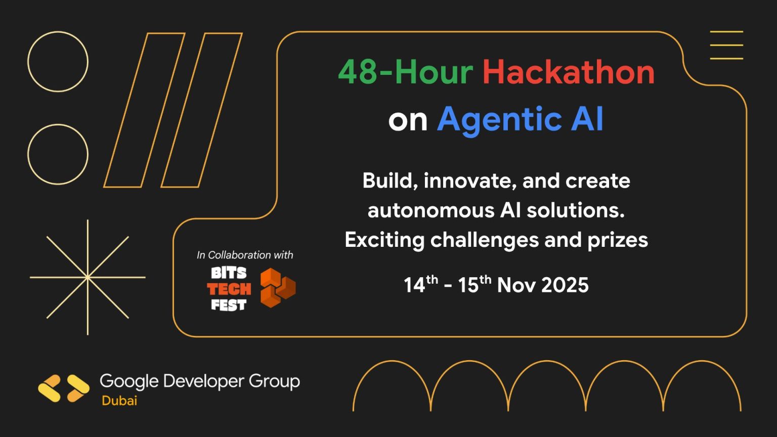 Compete For 10,000 AED At The GDG Dubai Agentic AI Hackathon