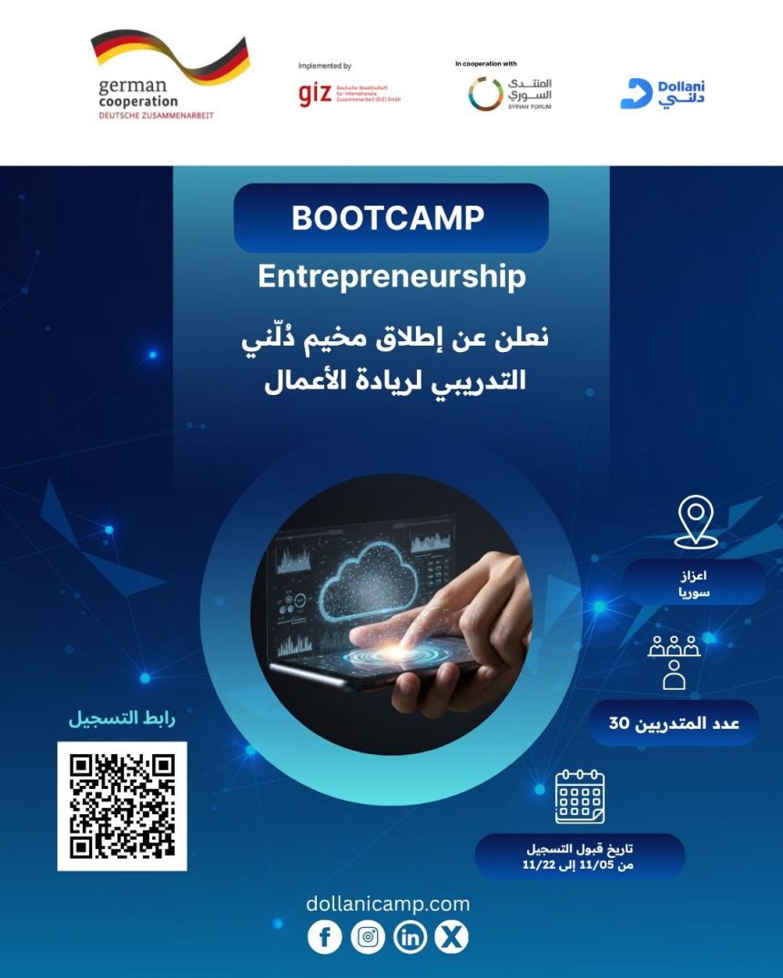 Apply Now For Dollani Entrepreneurship Bootcamp In Syria