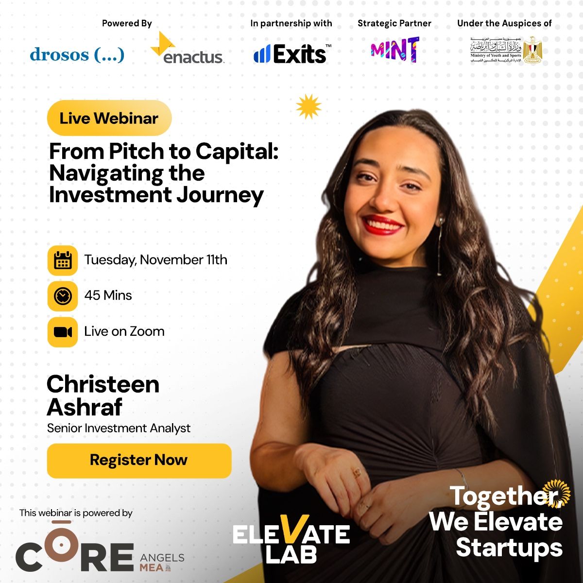From Pitch to Capital: Navigating The Investment Journey With Elevate Lab