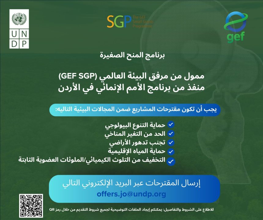 Submit Proposals For The GEF Small Grants Program (OP8)