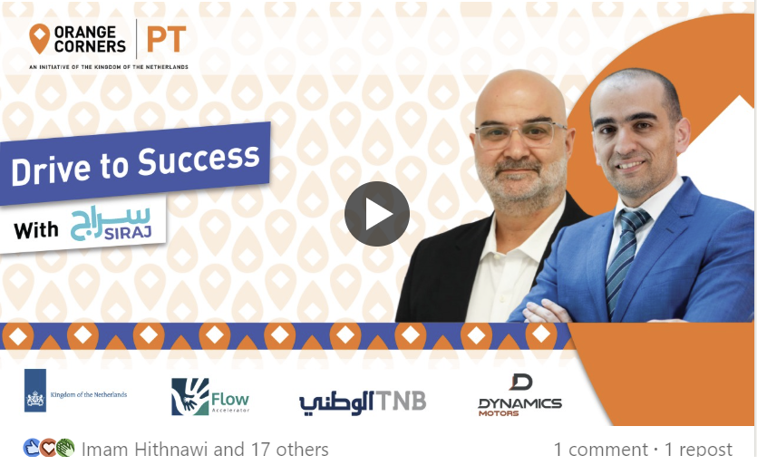 Palestinian Siraj EdTech Platform Featured on Orange Corners’ Drive to Success Series