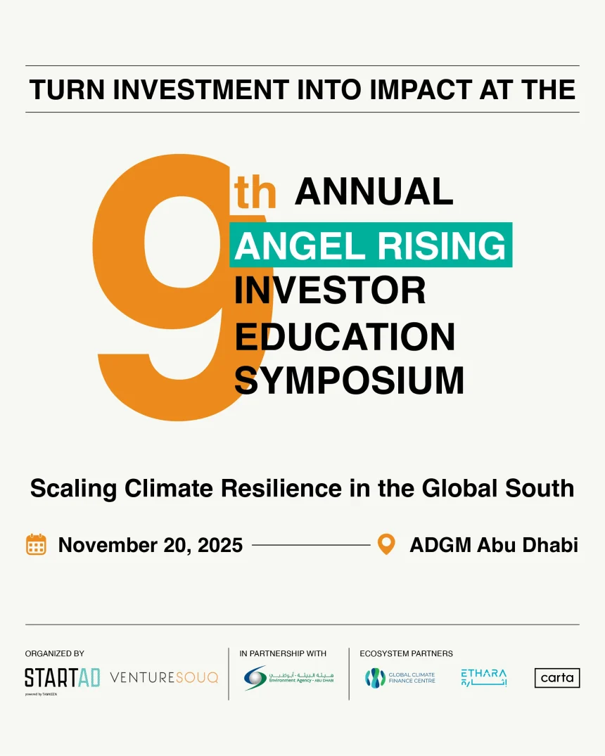 9th Annual Angel Rising Investor Education Symposium 2025 To Convene In Abu Dhabi