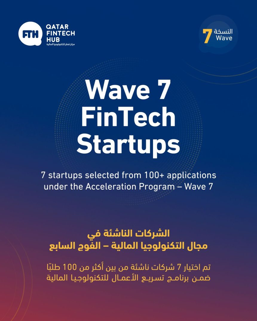 Qatar FinTech Hub Unveils Growth Stage Startups for Wave 7 Acceleration