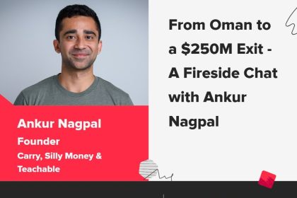 Startup Grind Muscat Presents “From Oman To A 0M Exit” With Ankur Nagpal This December