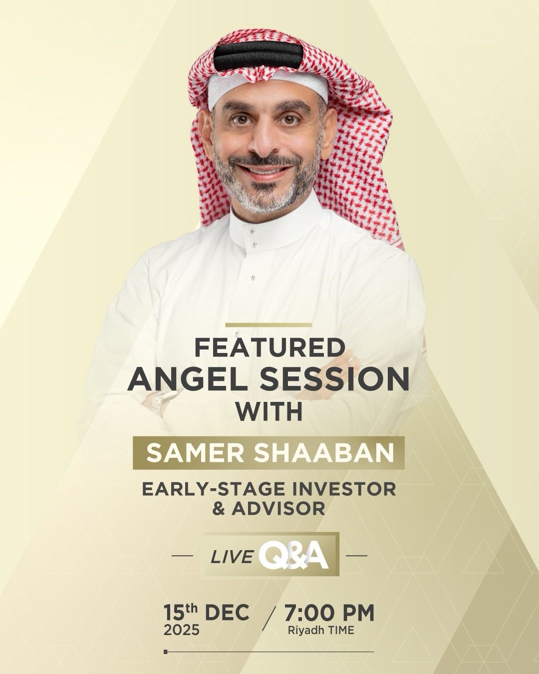Alex Angels To Host Veteran Investor Samer Shaaban For Exclusive Virtual Session