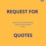 Alfanar Venture Philanthropy Seeks Legal Service Partners In Jordan