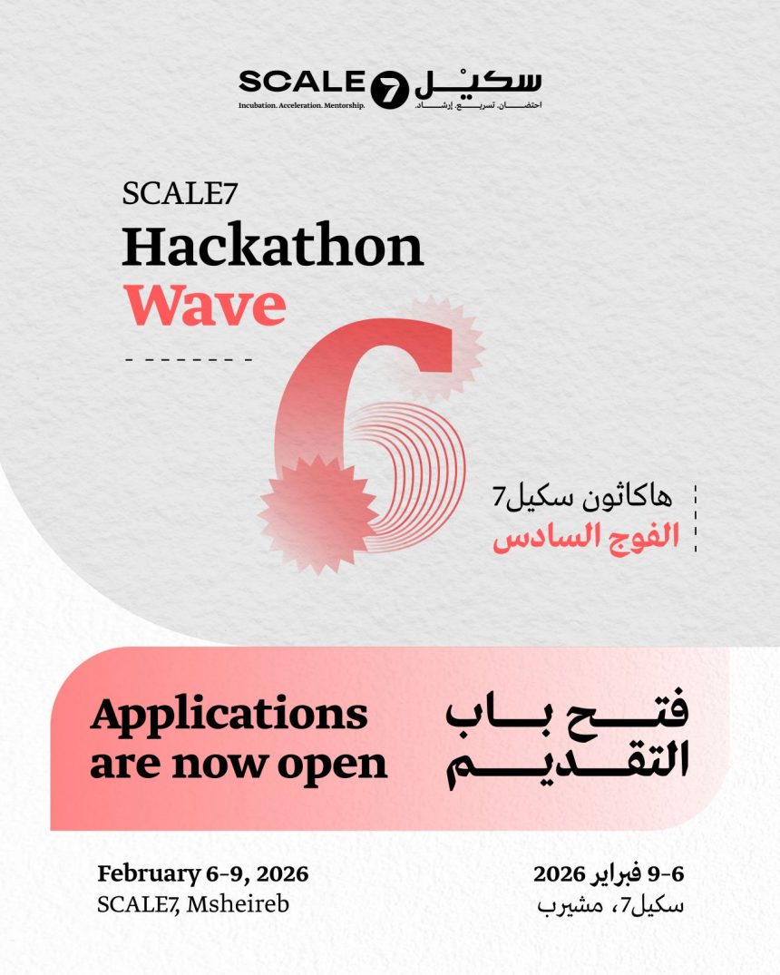Apply Now For SCALE7’s CreativeTech Hackathon Wave 6 in Qatar