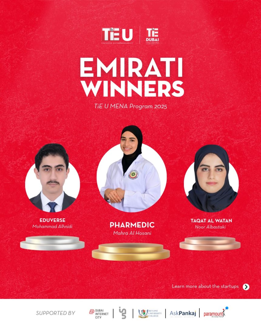 UAE’s Next Generation of Founders Shine at TiE U MENA Program 2025