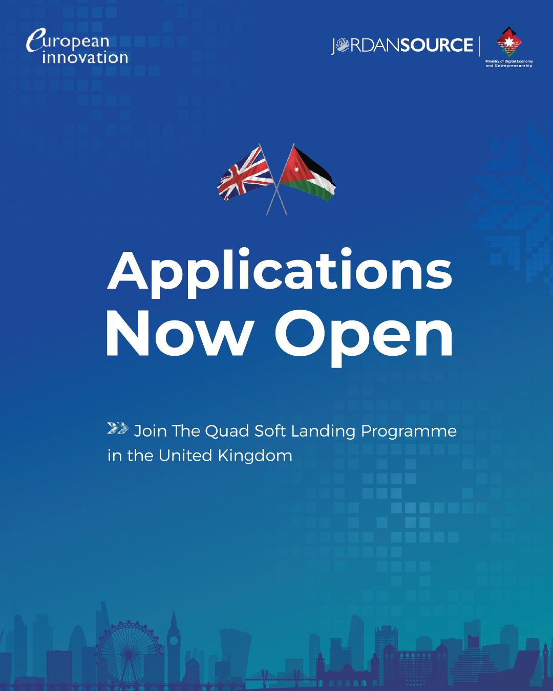 Apply Now For The Jordan-UK Soft Landing Program