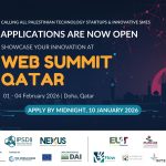 Palestinian Startups Invited To Join The Pavilion At Web Summit Qatar 2026
