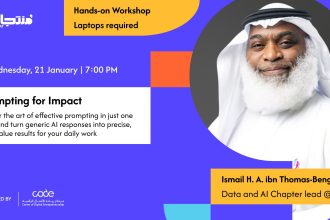 Montajat To Host Prompting For Impact AI Workshop At CODE Riyadh This January