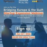 Parachute16 And Bpifrance To Host Bridging Europe & The Gulf Startup Webinar This January