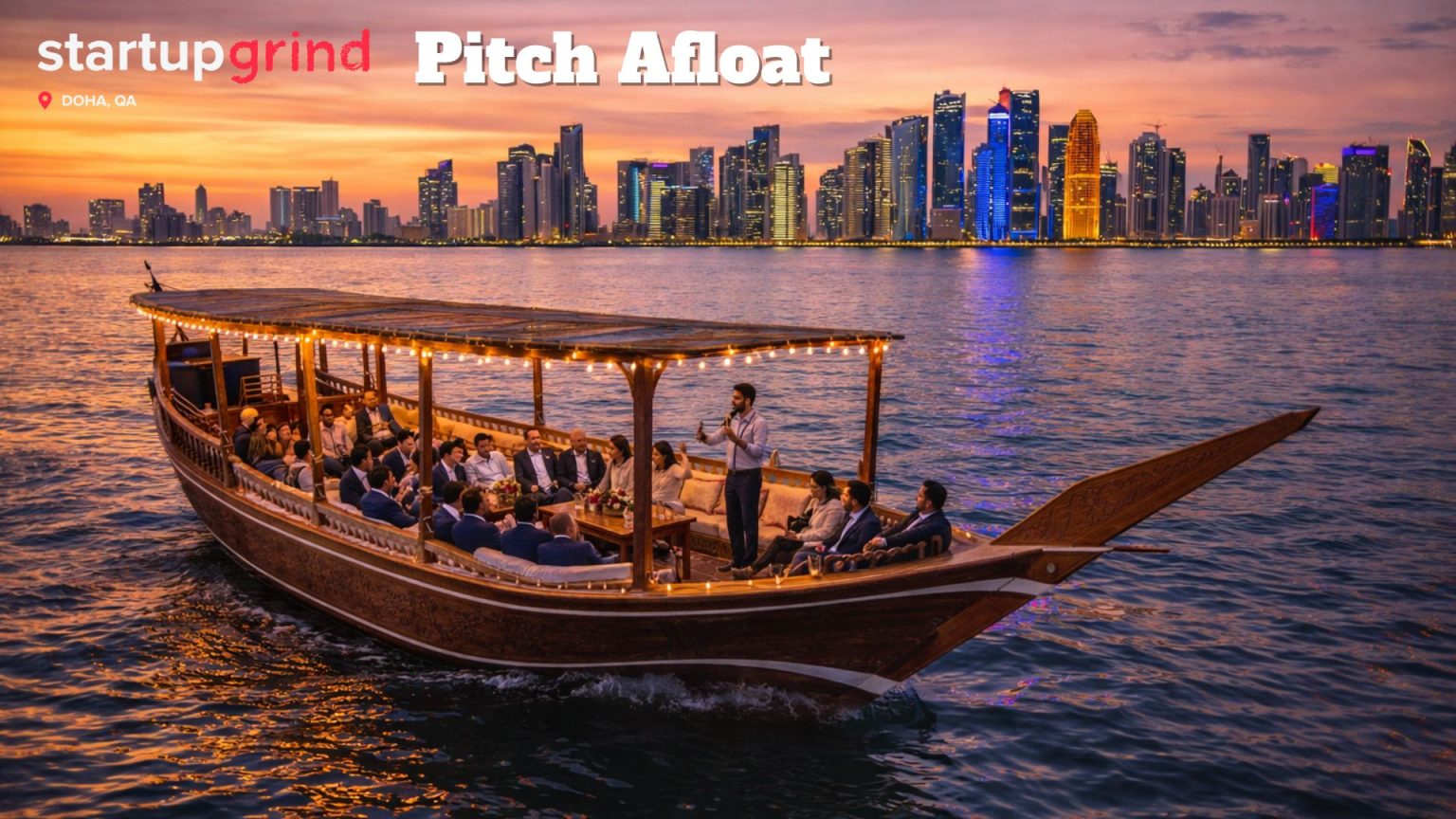 Apply To Pitch To VCs At Startup Grind Doha’s Pitch Afloat