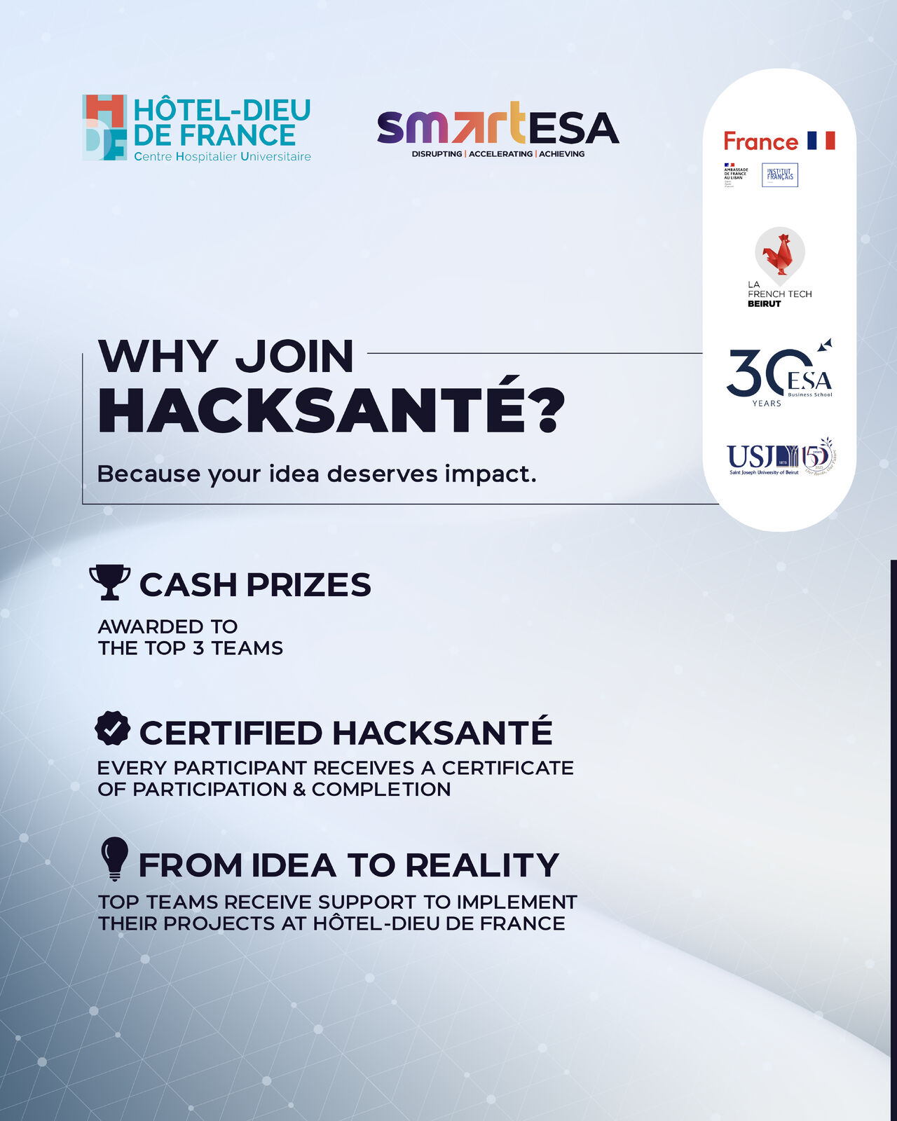 Join The HackSanté 2026 Healthtech Innovation Sprint In Beirut