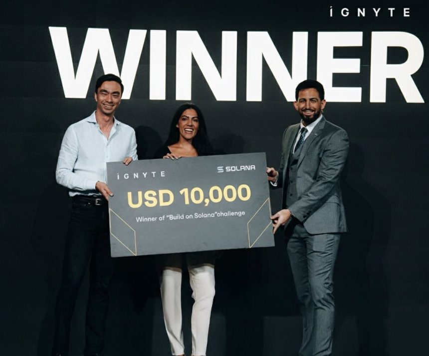 Ignyte Awards Ryder Top Prize in Build on Solana Challenge