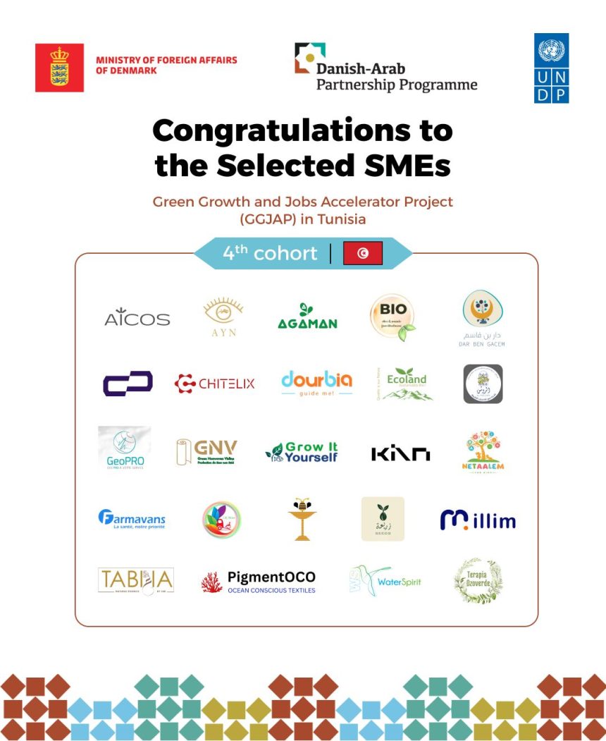 Fourth Cohort Of Green SMEs Joins The Green Growth And Jobs Accelerator Project in Tunisia