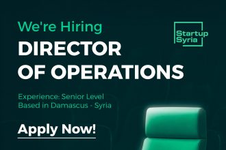 Startup Syria Seeks Director Of Operations To Scale National Ecosystem