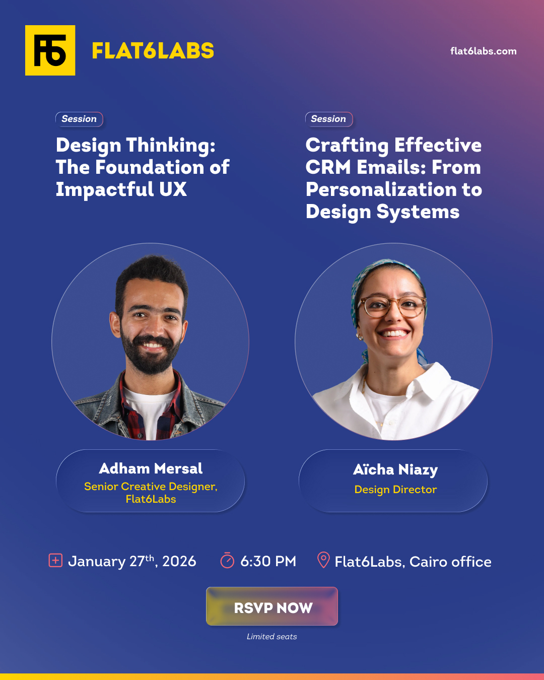Flat6Labs Cairo To Host Design Thinking And CRM Strategy Open House This January