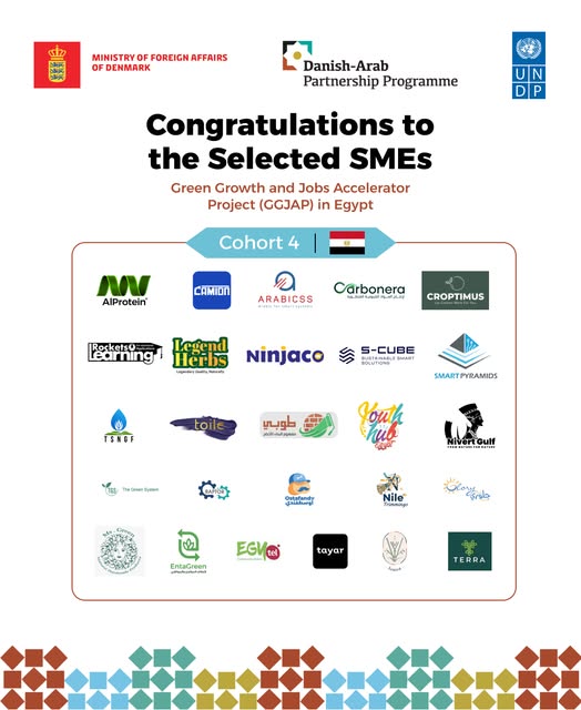 Green Growth And Jobs Accelerator Project Welcomes Fourth Cohort Of Sustainability Startups in Egypt