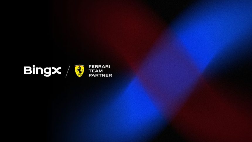 BingX Becomes First Crypto Exchange Partner for Scuderia Ferrari HP in Multi-Year Deal