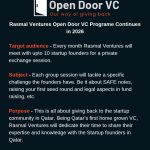 Join Rasmal Ventures For The Structuring A Seed Round Open Door VC Session