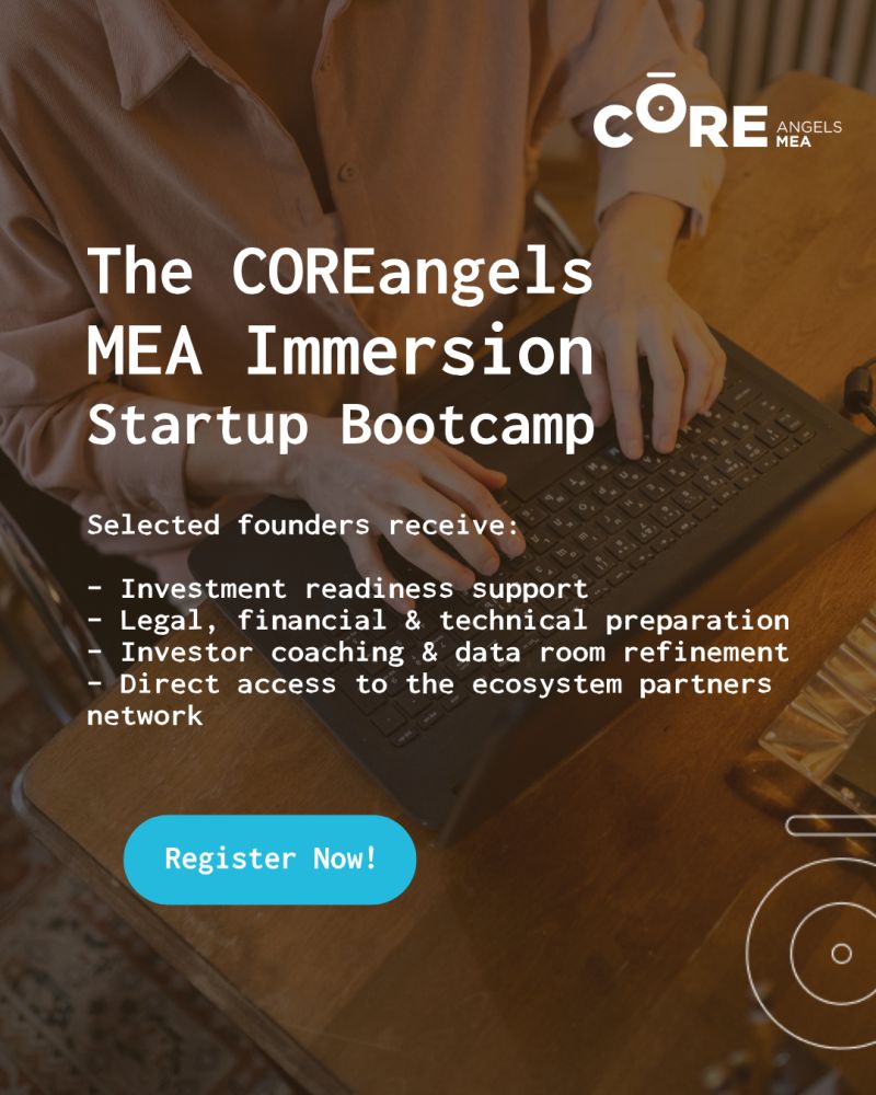 Apply Now For The COREangels MEA Immersion Startup Bootcamp