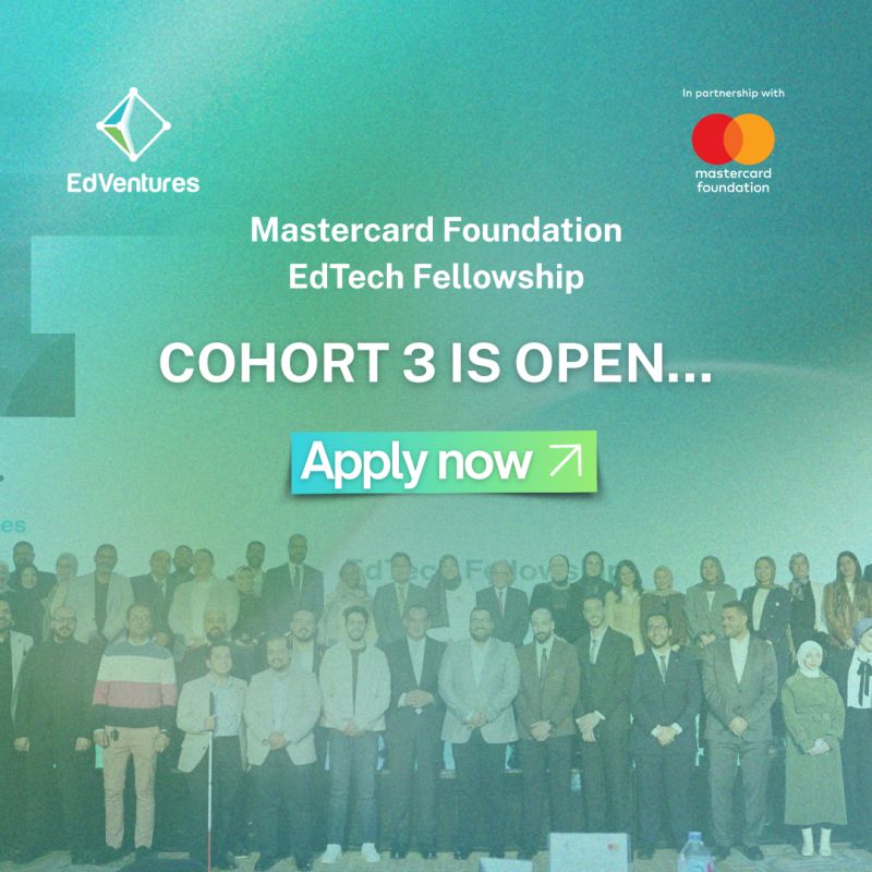 Apply Now For EdVentures’ Mastercard Foundation EdTech Fellowship Cohort 3