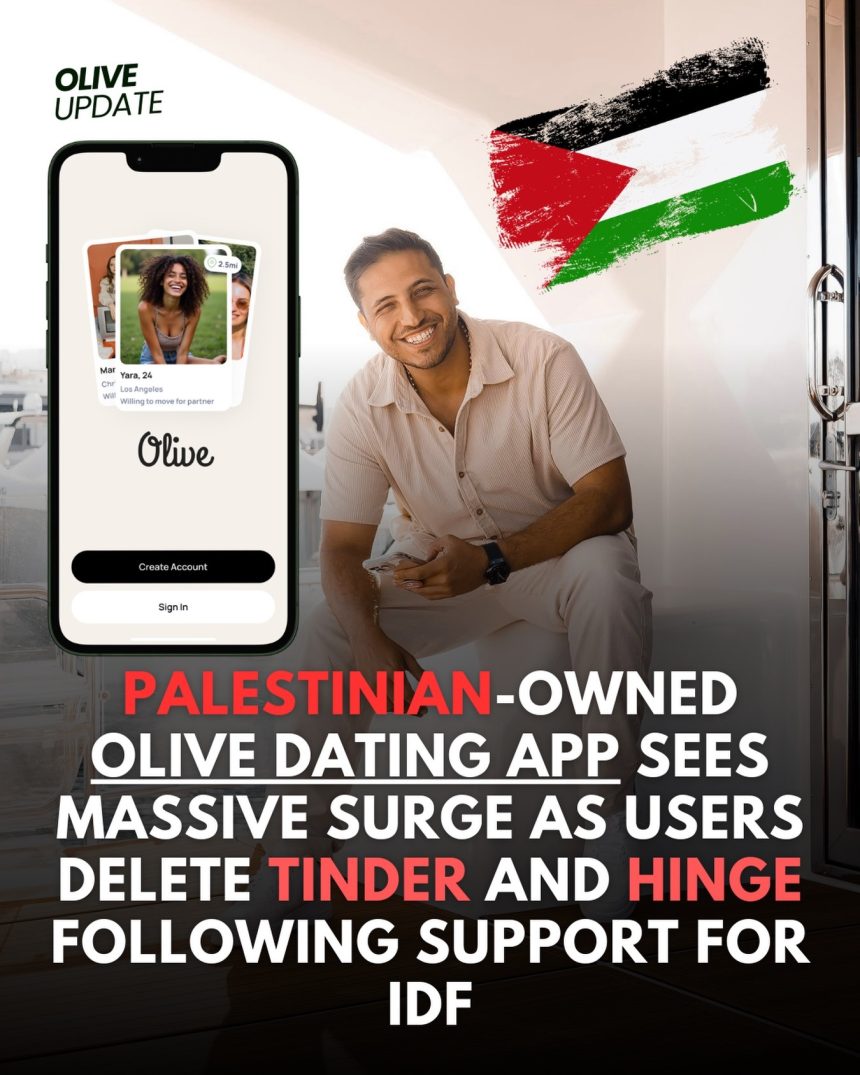Palestine’s Olive App Sees Valentine’s Day Surge As Users Pivot From Mainstream Platforms